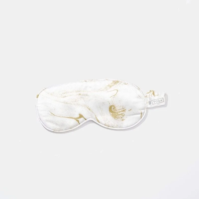 The Silk Sleep Mask | Marbled Gold