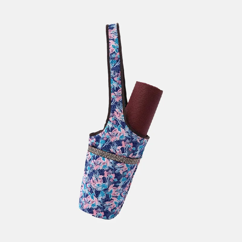 Yoga Mat Bag: Large Pocket, Zipper Pocket, Strap -Yoga Carrier