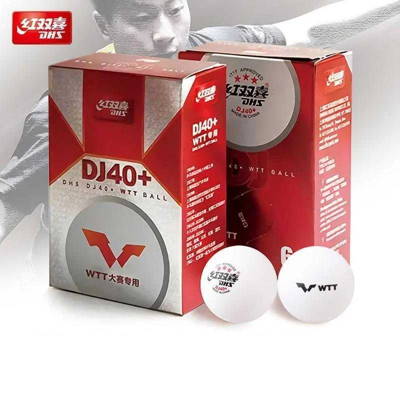 DHS DJ40+ WTT Official 3 Star Table Tennis Ball