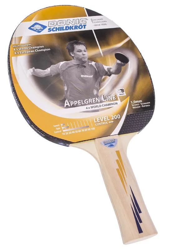 Donic Schildkrot Appelgren Line Level 200 Table Tennis Bat <br> 703002