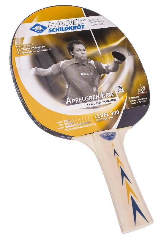 Donic Schildkrot Appelgren Line Level 300 Table Tennis Bat <br> 703003