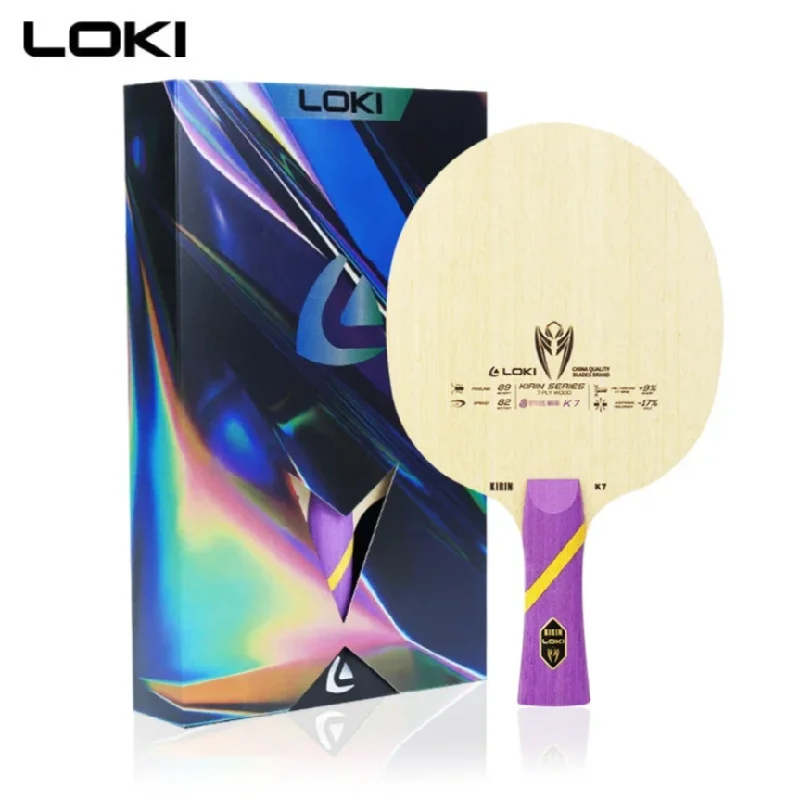 LOKI Kirin K7 Table Tennis 7 Ply Wood Blade OFF+