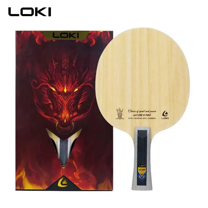 LOKI RXTON 9 Pro Table Tennis Blade 7 Ply Carbon