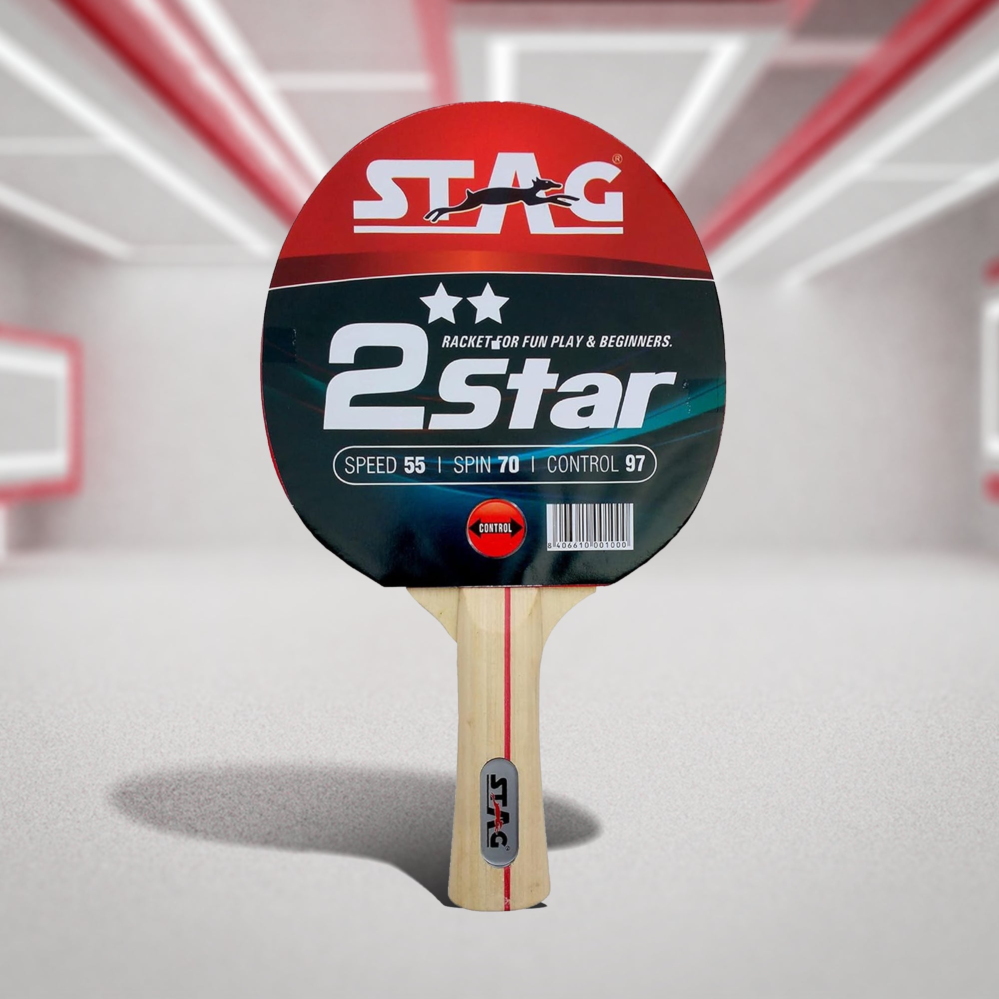 Stag 2 Star Table Tennis Racquet