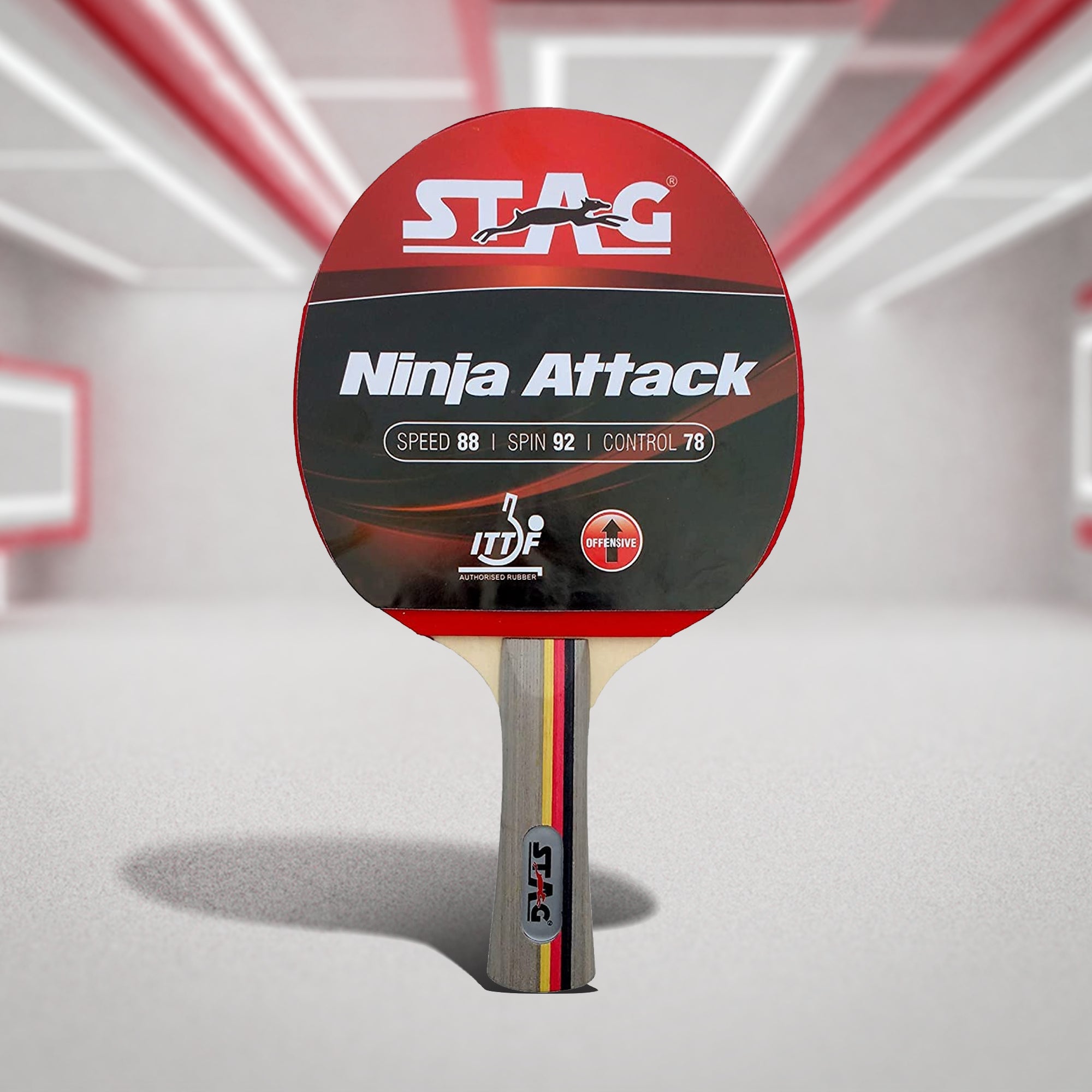 Stag Ninja Attack Table Tennis Racquet