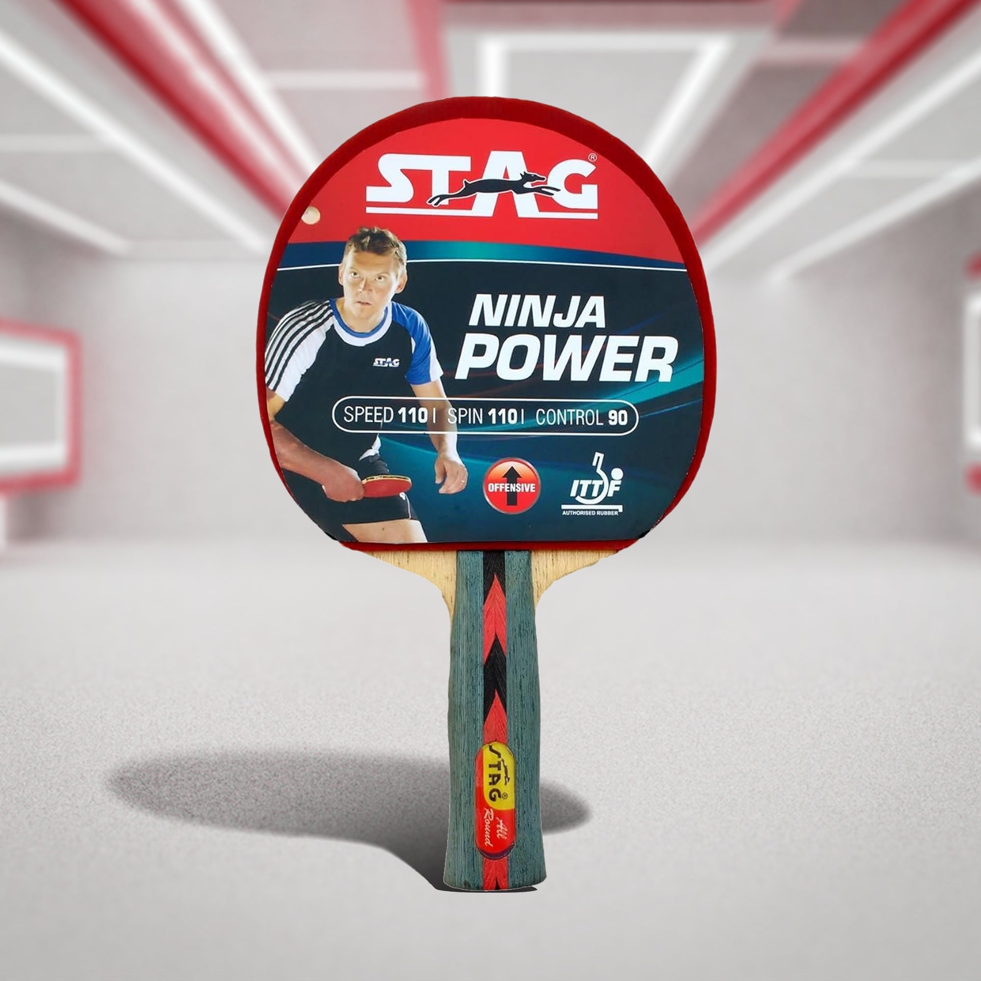 Stag Ninja Power Table Tennis Racquet