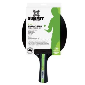 Summit Forza 3 Star Table Tennis Bat