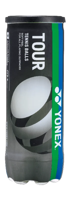 Yonex Tour All court Tennis Balls 3 Ball Can